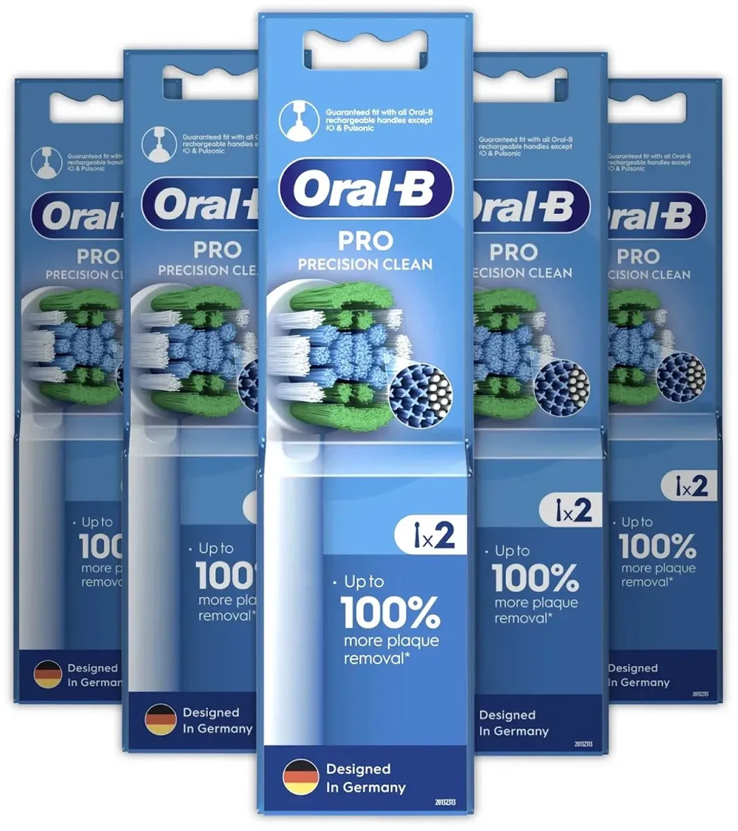 Oral-B Precision Clean Pro Opzetborstels - 12 Stuks - Wit - afbeelding 6 van 6