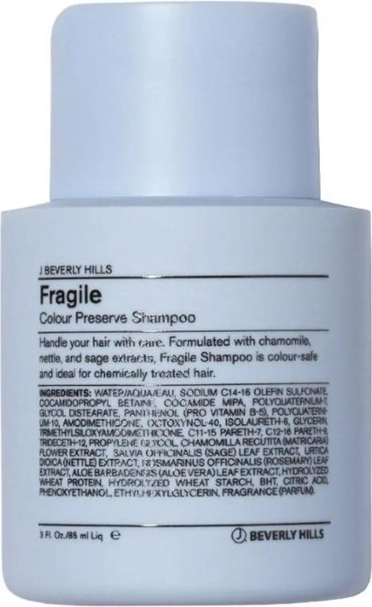J Beverly Hills Blue Fragile Conditioner 85ml