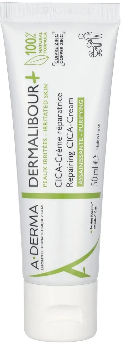 A-Derma Dermalibour+ Cica Crème Réparatrice 50ml - 50 Stuks