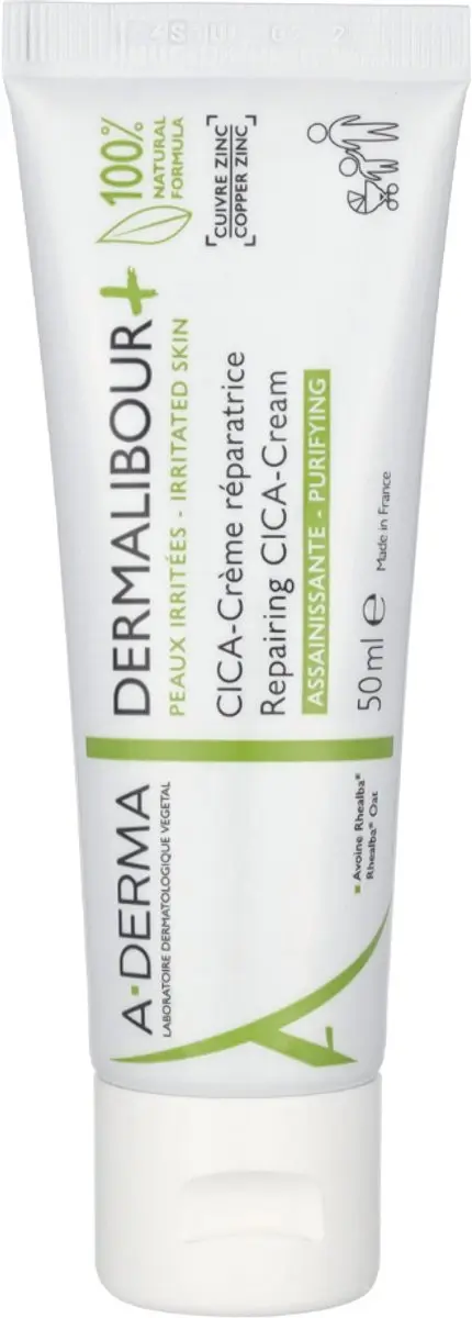 A-Derma Dermalibour+ Cica Crème Réparatrice 50ml - 50 Stuks