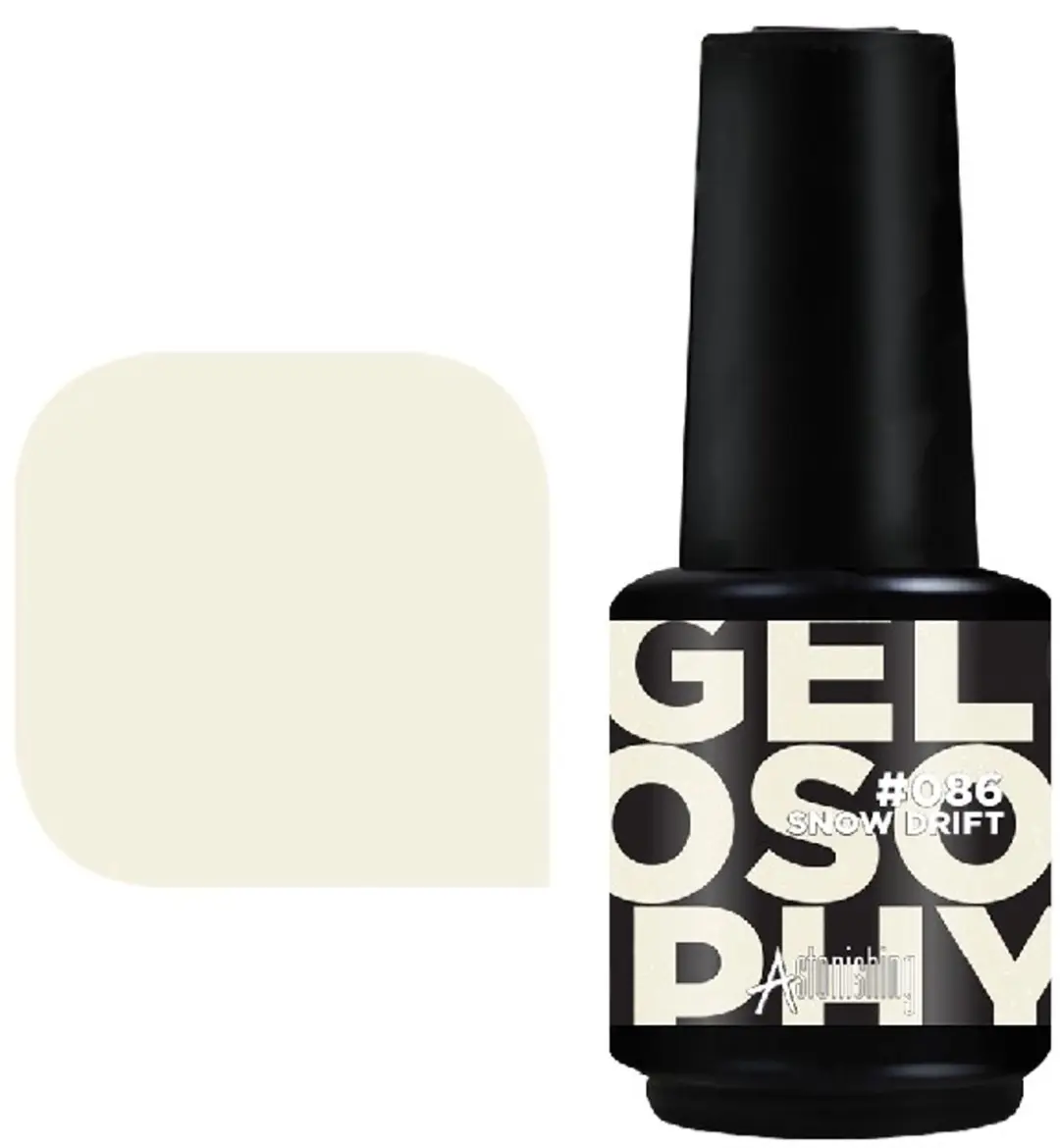 Astonishing Nails Gelosophy Nagellak #086 Snow Drift - 15ml