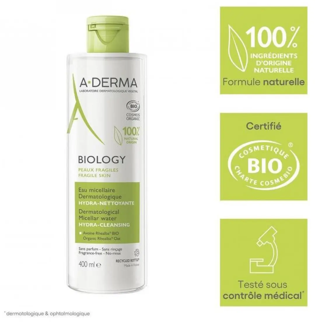 A-Derma Micellair Water Biology 400ml