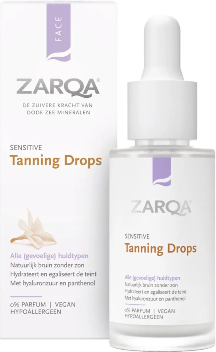 Zarqa Tanning Drops 30ml - Licht
