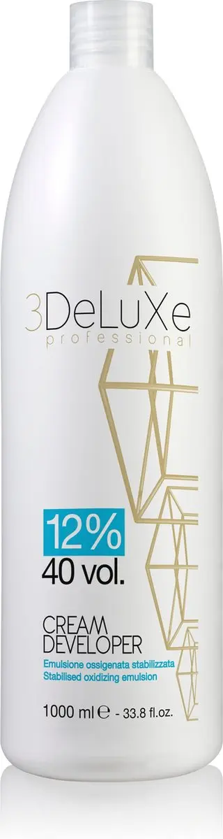 3Deluxe Oxidatie Creme Developer 12% 1000ml