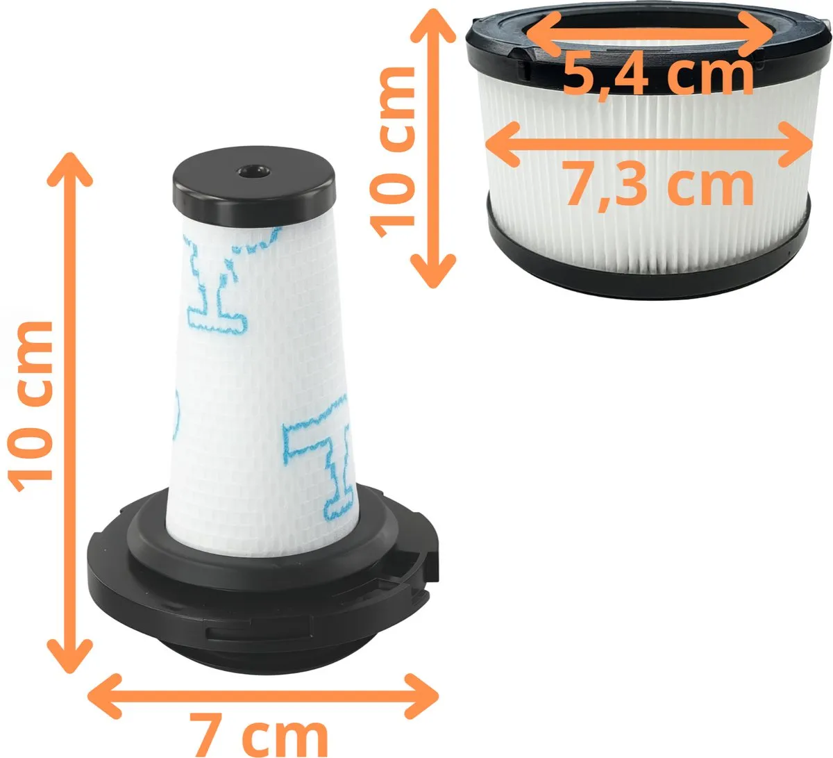 Rowenta X-Force Flex Vervangingsfilter ZR009010/ZR009012 - 2 Stuks - afbeelding 6 van 6