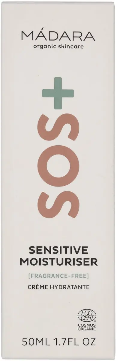 MÁDARA SOS+ Sensitive Moisturiser 50ml
