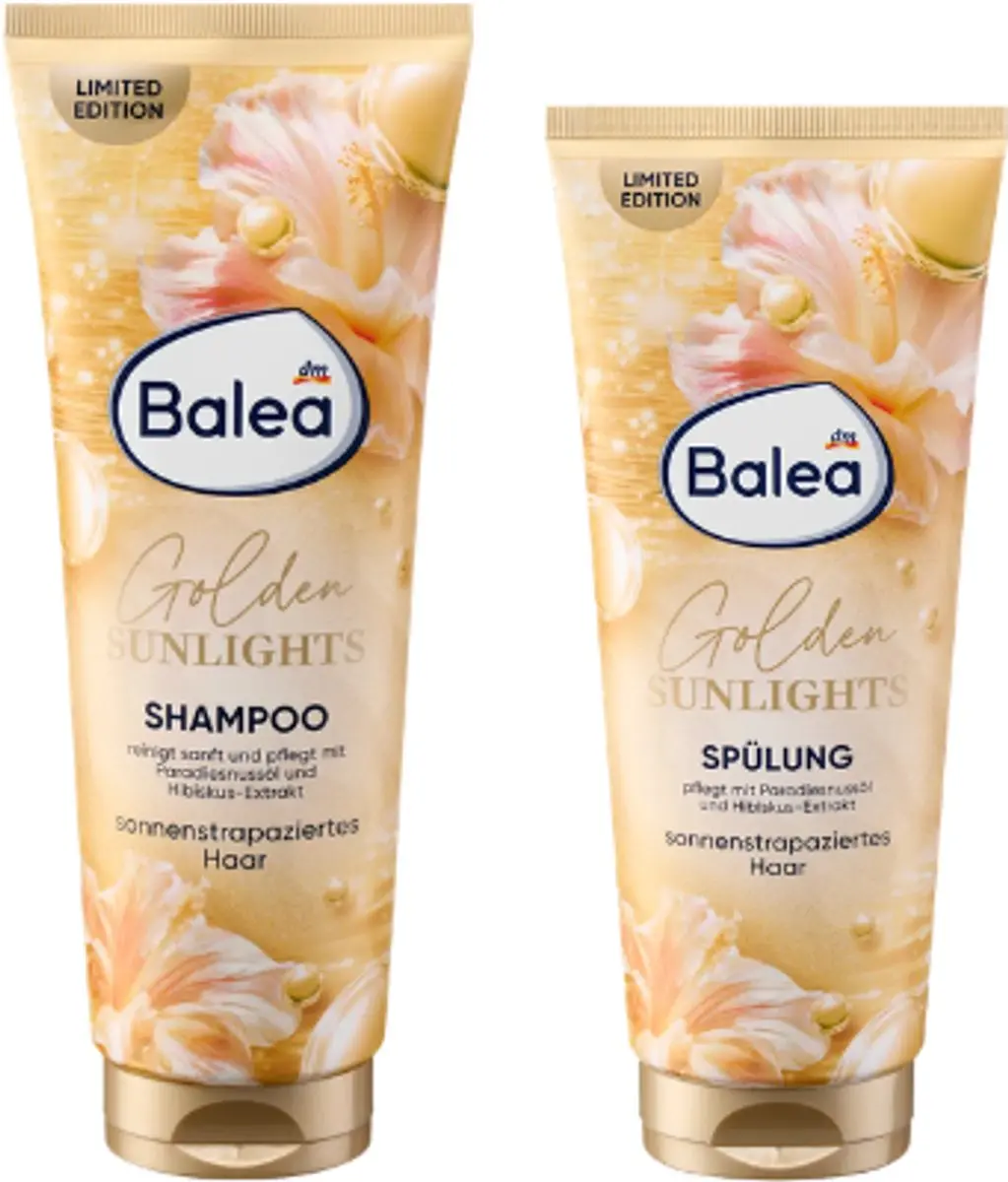 Balea Golden Sunlights Haarverzorgingsset