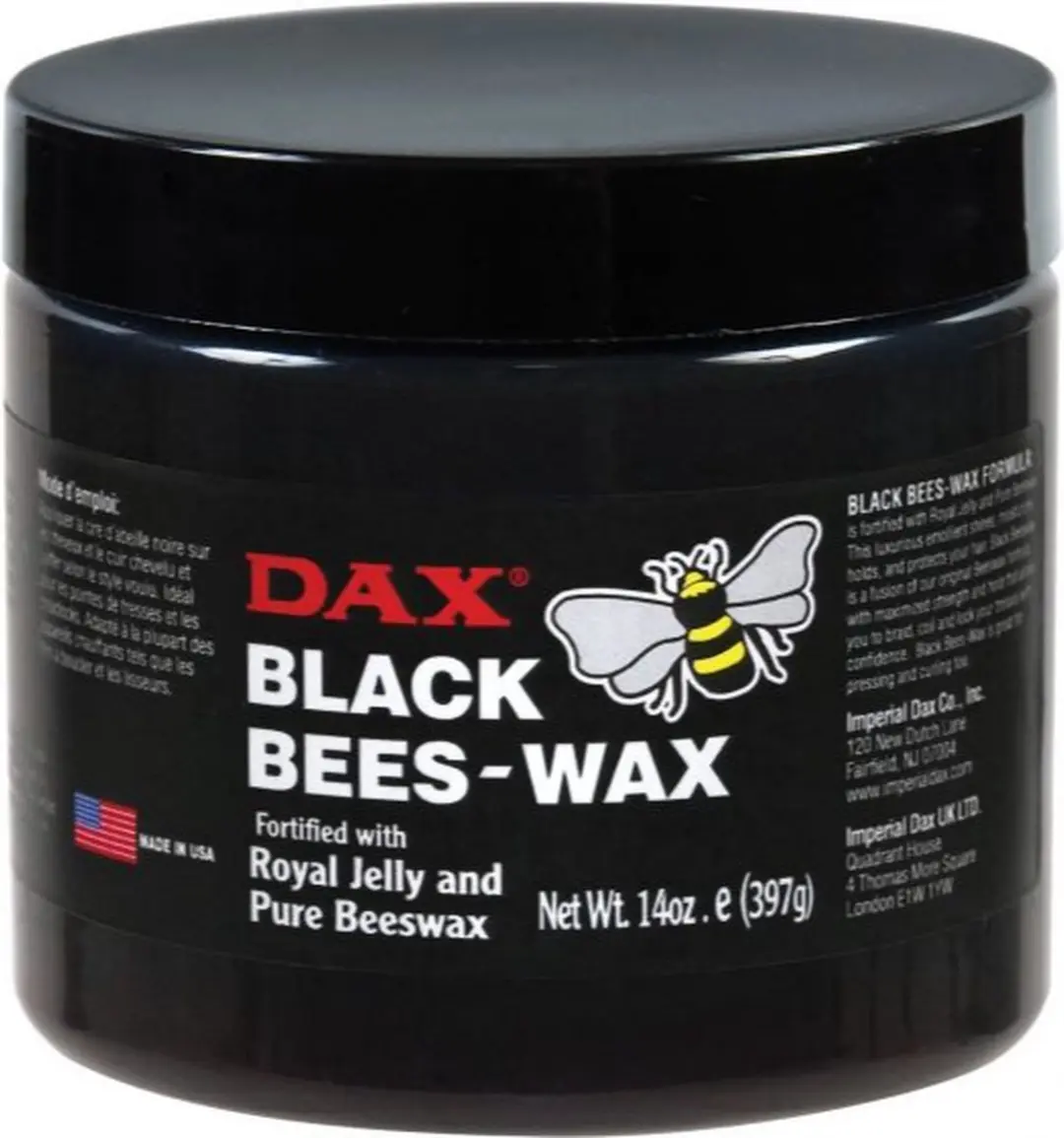 DAX Black Beeswax 397ml