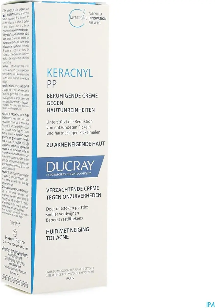 Ducray Keracnyl PP Dagcrème - 30ml - afbeelding 6 van 6