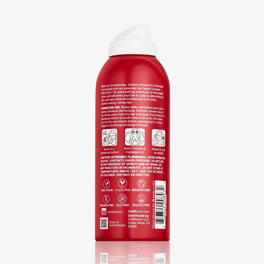 HAIRtamin Peptide Droogshampoo 119ml