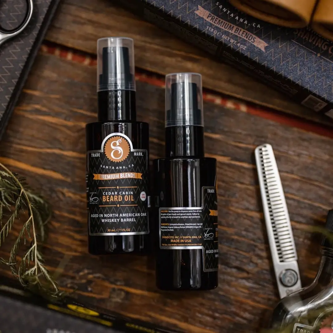Suavecito Premium Beard Oil Cedar Cabin 30ml