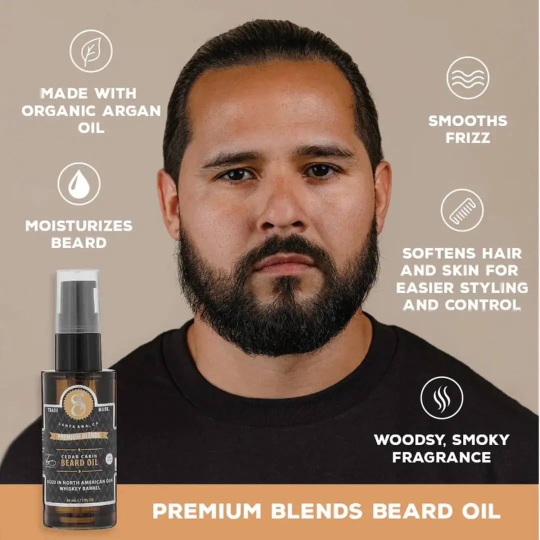 Suavecito Premium Beard Oil Cedar Cabin 30ml