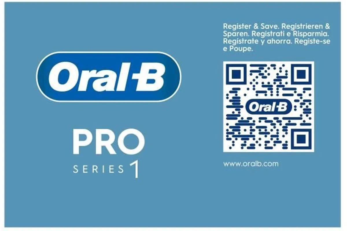 Oral-B Pro 1 Elektrische Tandenborstel - Blauw