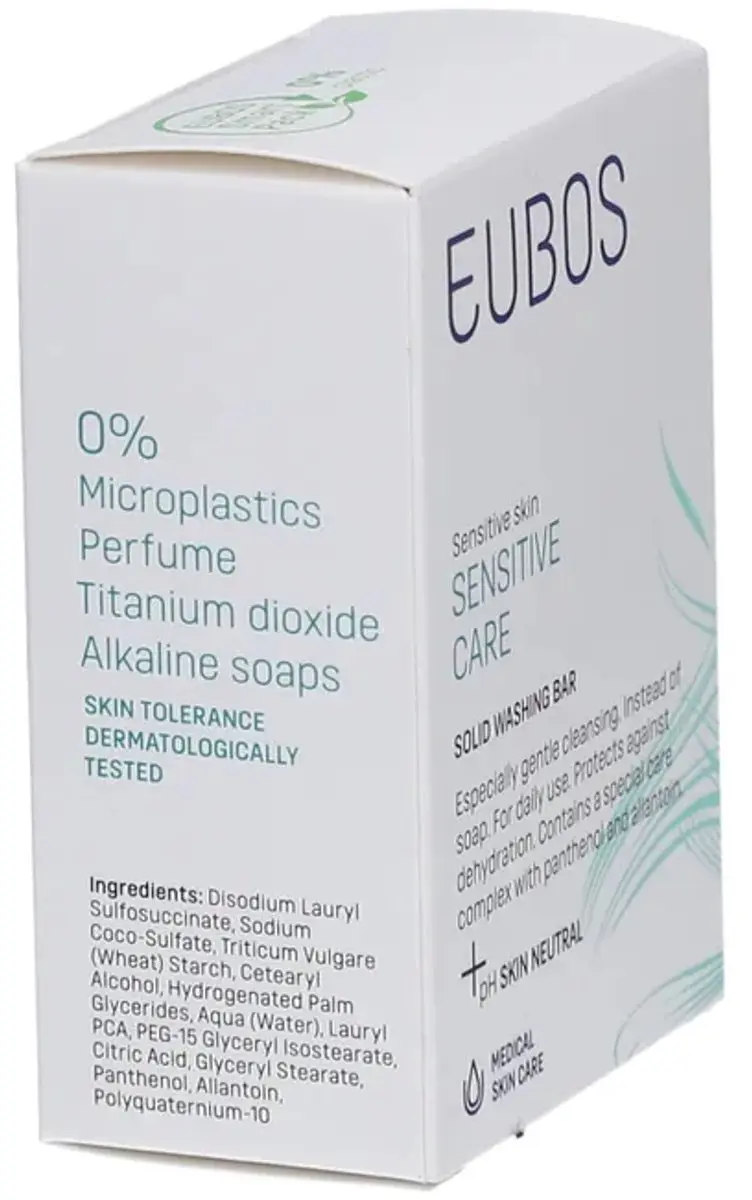 Eubos Sensitive Solid Wasklare Wasblok 125g