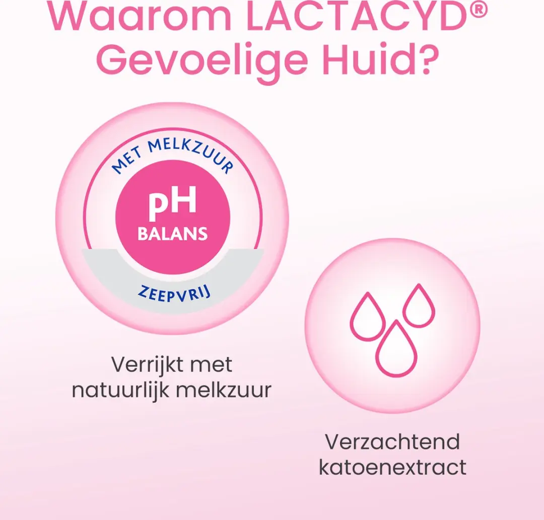 Lactacyd Gevoelige Huid Wasemulsie 200ml - 2 Stuks