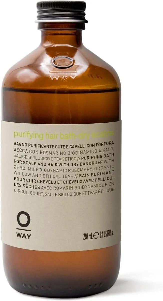 Oway Purifying Hair Bath Droge Hoofdhuid 240ml