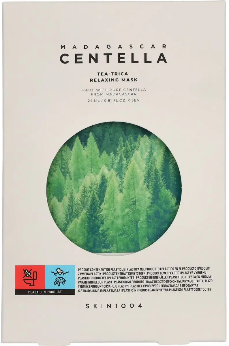 Skin1004 Tea-Trica Relaxing Mask Madagascar Centella 24ml