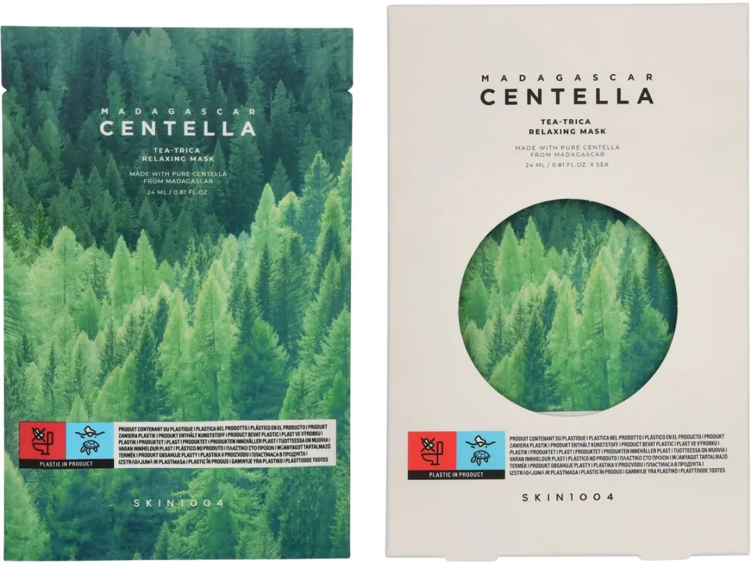 Skin1004 Tea-Trica Relaxing Mask Madagascar Centella 24ml