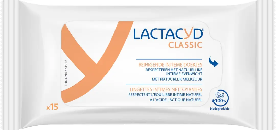 Lactacyd Daily Wipes 150g