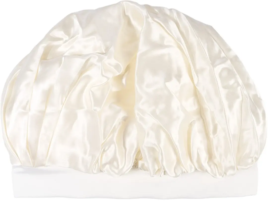 Beauty Pillow Luxury Silk Bonnet Pearl
