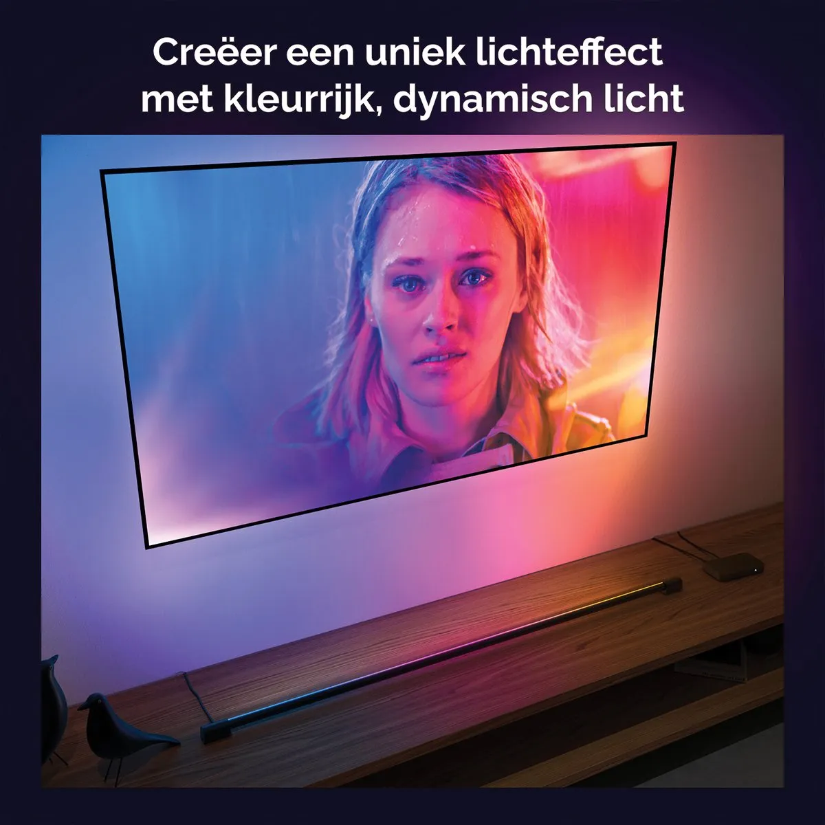 Philips Hue Play Gradient Light Tube 125cm - Zwart