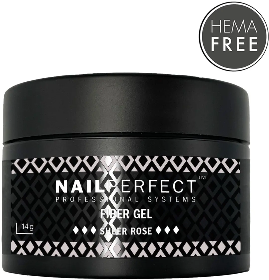 NailPerfect Fiber Gel Sheer Rose 14g