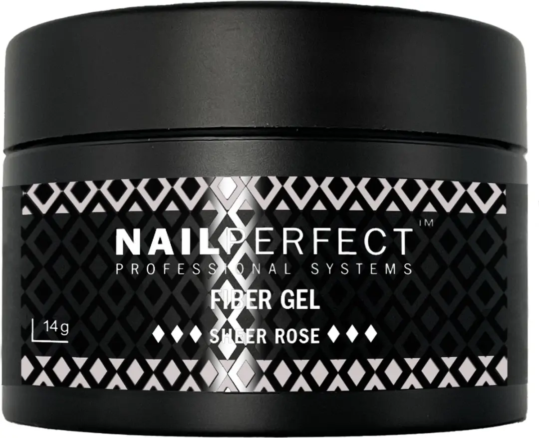 NailPerfect Fiber Gel Sheer Rose 14g