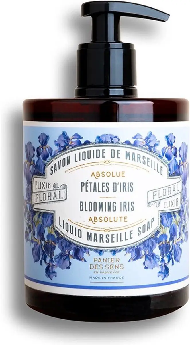 Panier des Sens Blooming Iris Vloeibare Marseillezeep 500ml