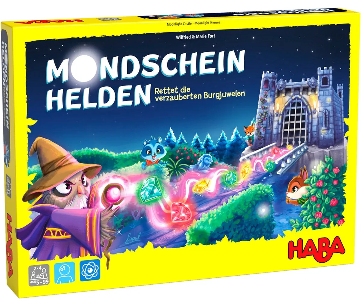Haba Helden Van Het Maanlicht Bordspel