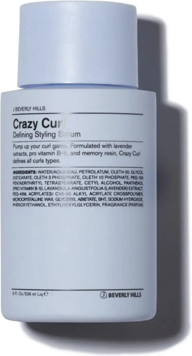 J Beverly Hills Blue Crazy Curl Defining Styling Serum 236ml