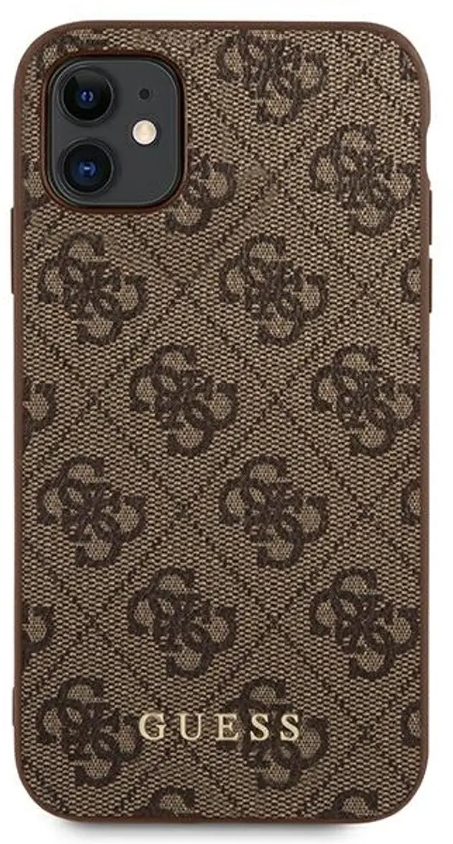 Guess 4G Back Case Apple iPhone 11 - Bruin