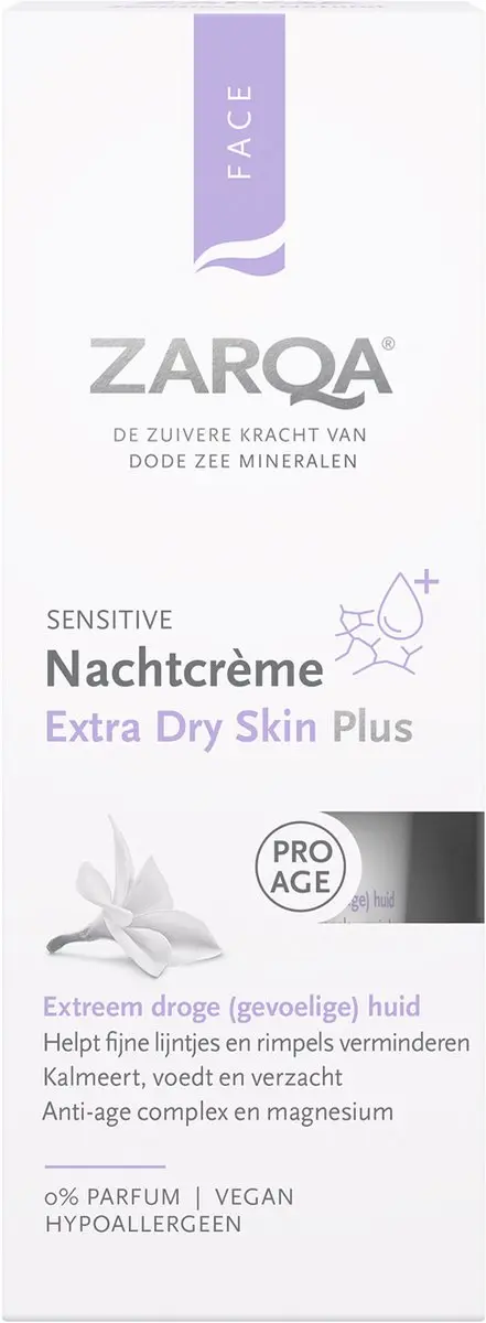 Zarqa Nachtcrème Extra Dry Skin Plus 50ml