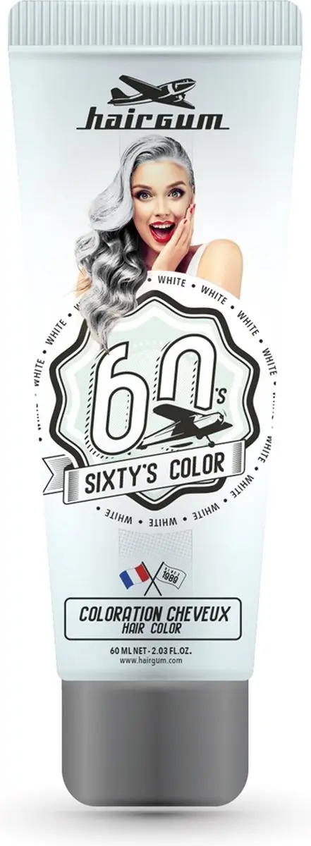 Hairgum Sixty's Color Wit 60ml - Developer Full Coverage
