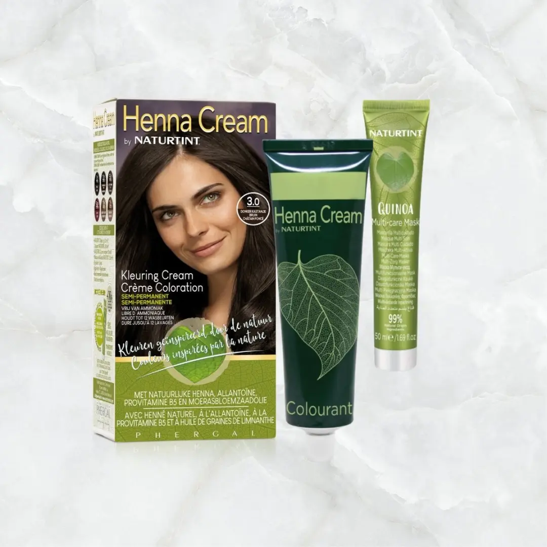 Naturtint Henna Cream 3.0 Donker Kastanje Bruin 110ml