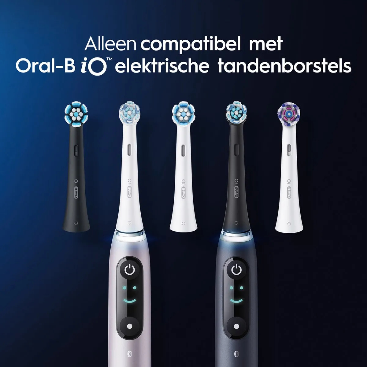 Oral-B iO Ultimate Clean Opzetborstels 4 Stuks - Wit - afbeelding 6 van 6