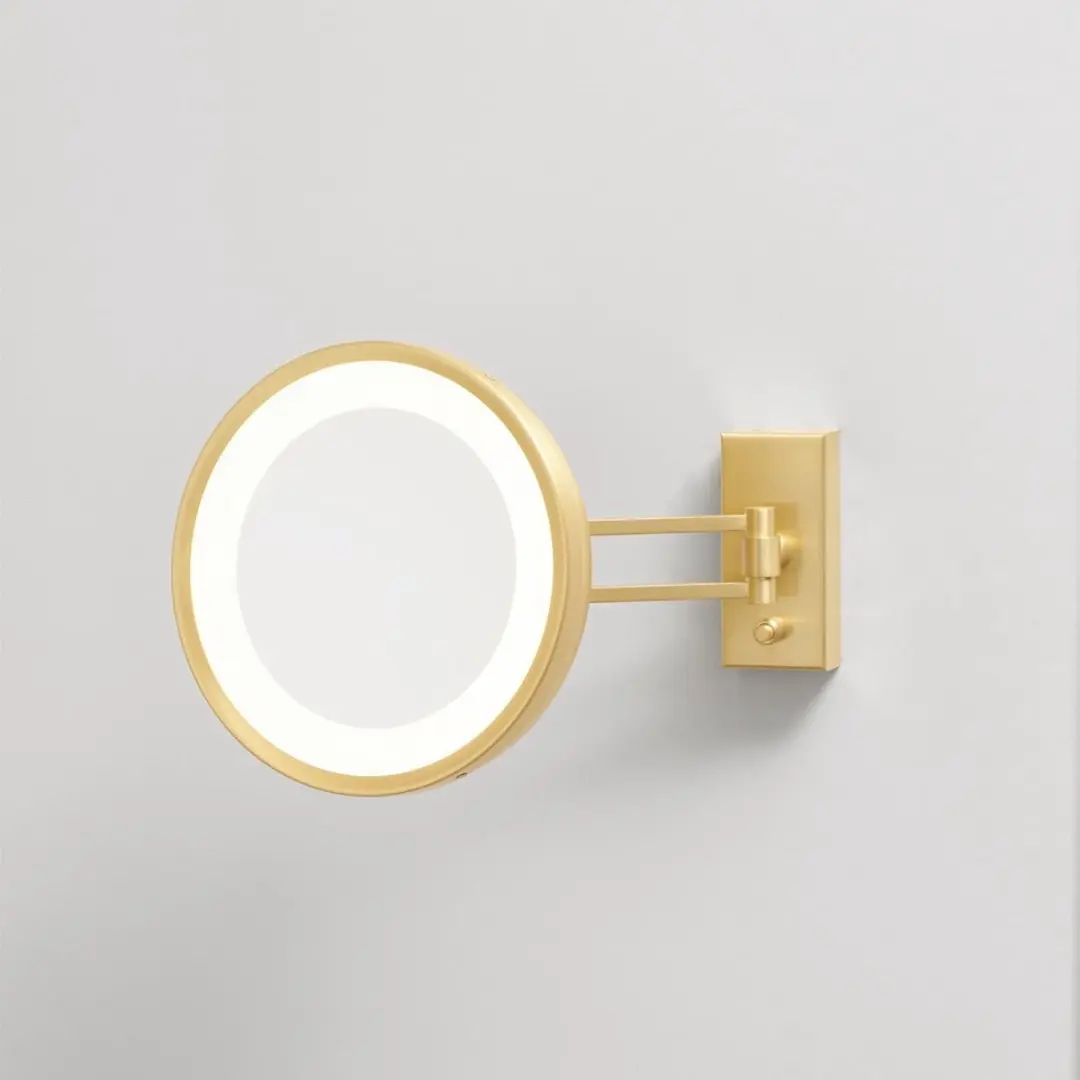Decor Walther BS 36/V Cosmetische Spiegel - 30cm - Goud mat