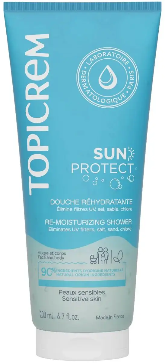 Topicrem Sun Protect Herstellende Douchegel 200ml