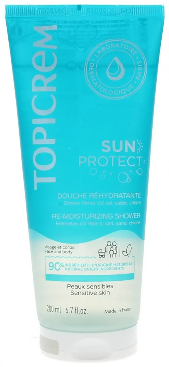 Topicrem Sun Protect Herstellende Douchegel 200ml
