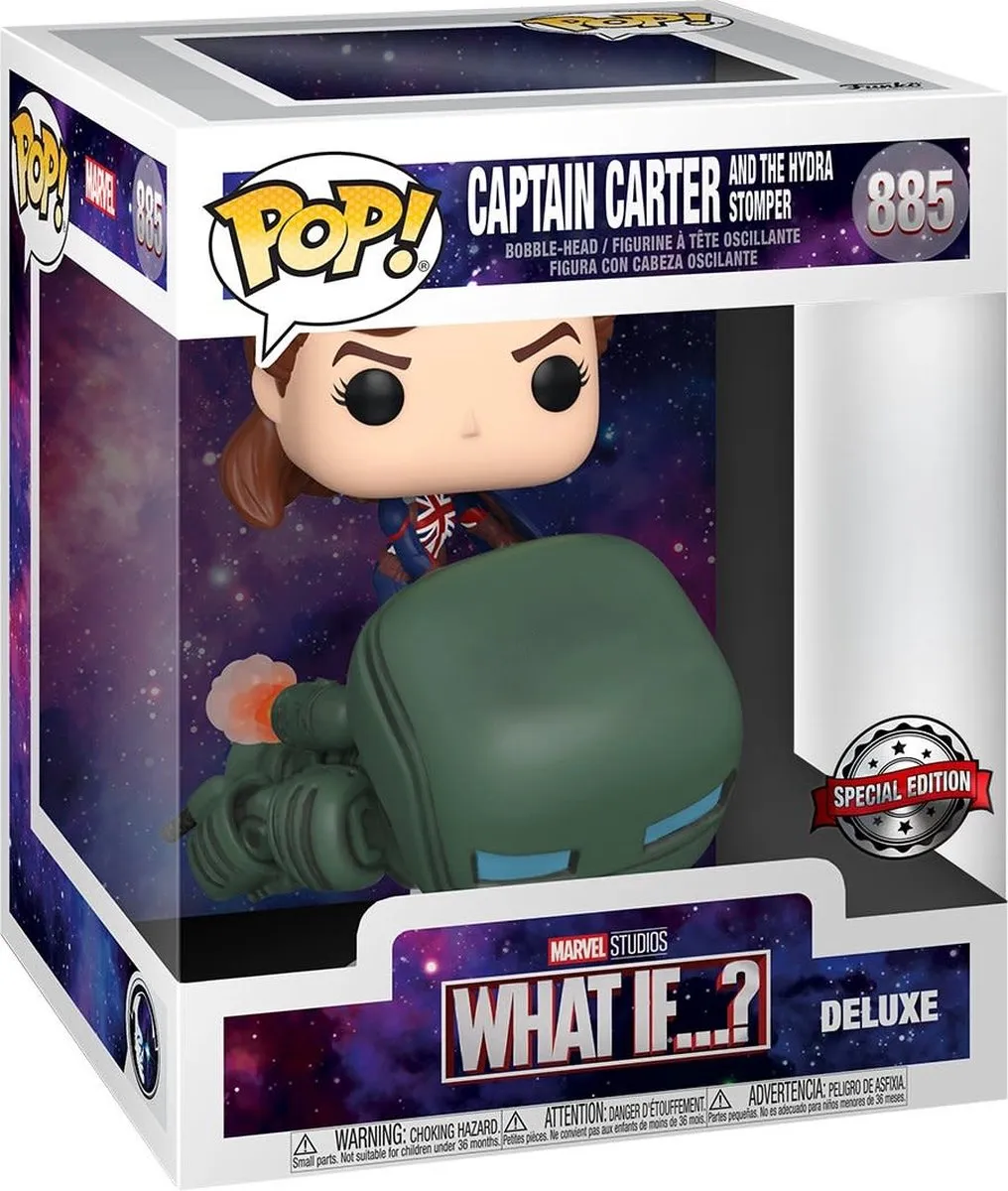 Funko What If...? Marvel POP! Deluxe Captain Carter & Hydro - 3+