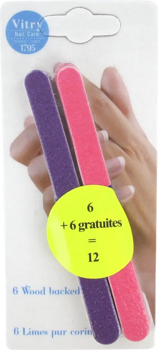 Vitry Houten Nagelvijlen 12cm