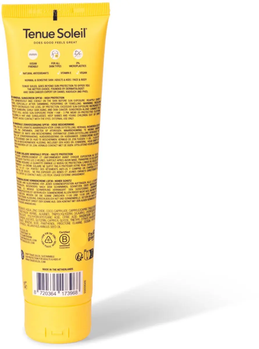 Tenue Soleil Minerale Zonnecrème SPF 30