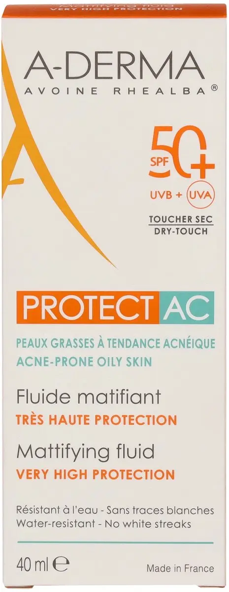 A-Derma Protect AC Matte Vloeistof 40ml