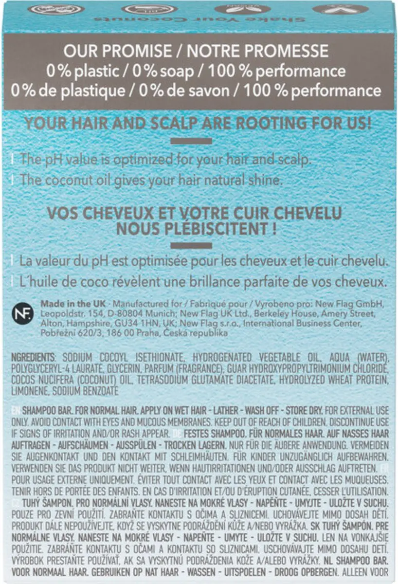 Foamie Shampoo Bar Shake Your Coconuts - 80g