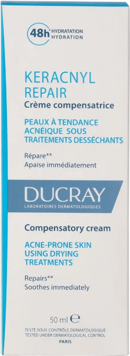 Ducray Keracnyl Repair Dagcrème 50ml - afbeelding 6 van 6