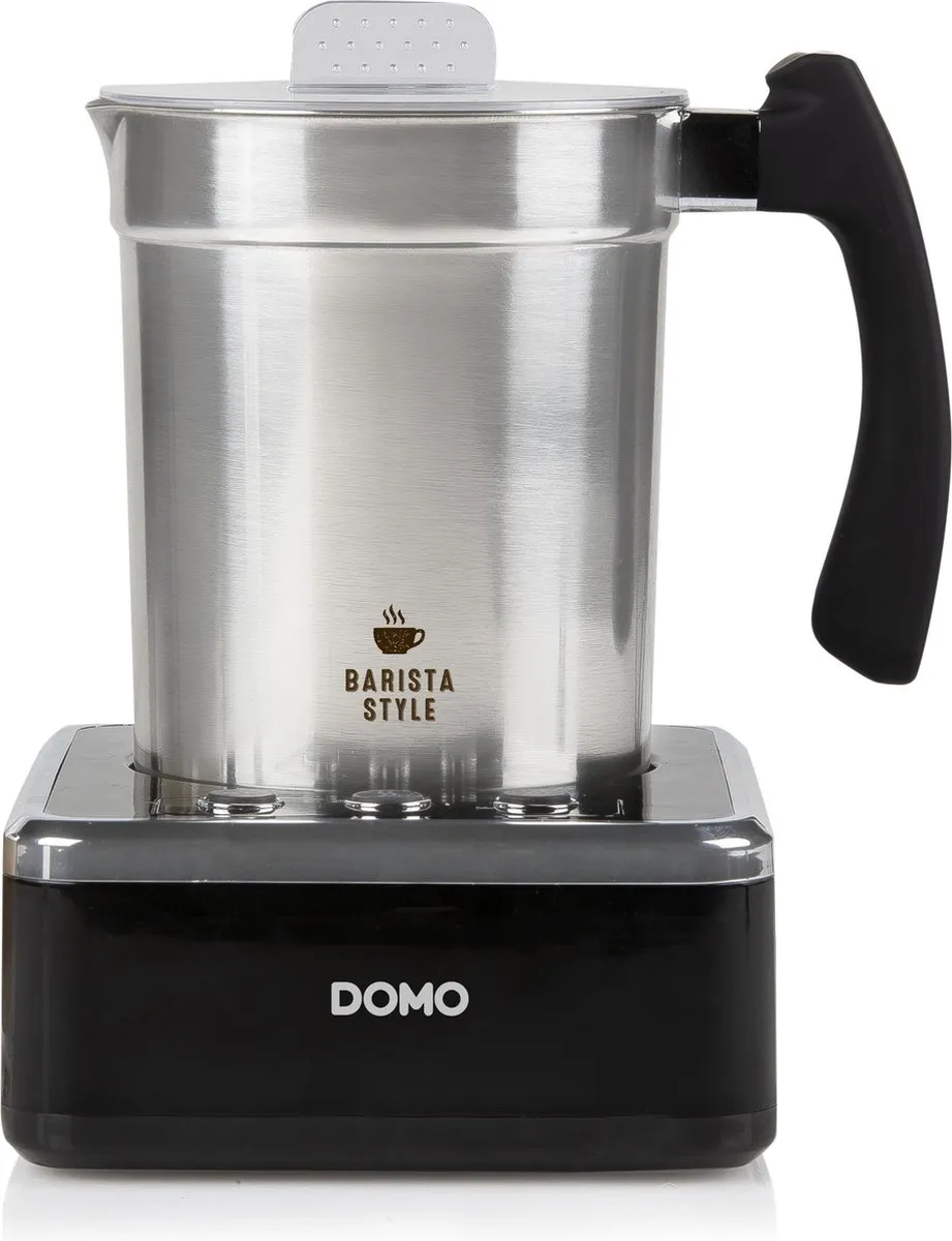 Domo DO717MF Melkopschuimer - 650W - 230ml - Zwart - afbeelding 6 van 6