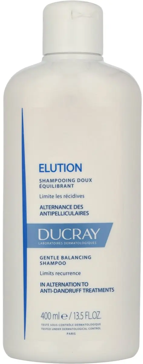 Ducray Elution Anti-roos Shampoo 400ml - Gekleurd haar