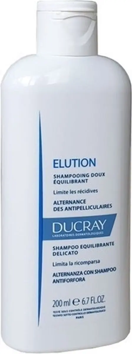 Ducray Elution Anti-roos Shampoo 400ml - Gekleurd haar