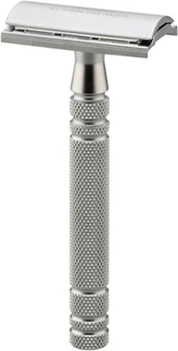 Feather AS-D2 Safety Razor - Matte Chrome - 5 Stuks