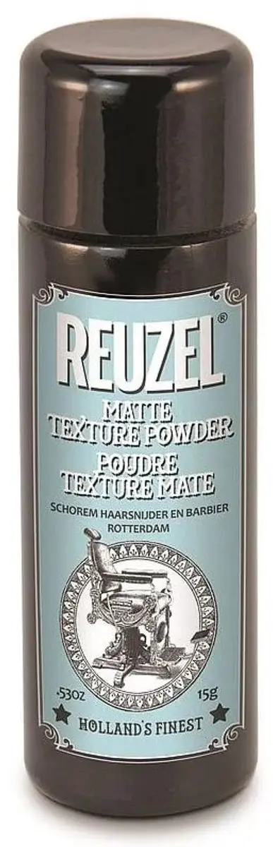 Reuzel Matte Texture Powder 15g - Zwart