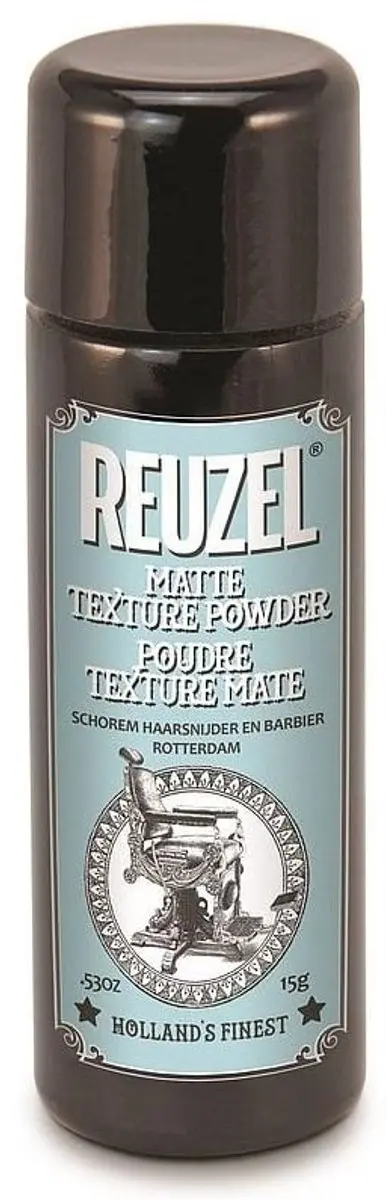 Reuzel Matte Texture Powder 15g - Zwart